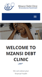 Mobile Screenshot of mzansidebtclinic.co.za